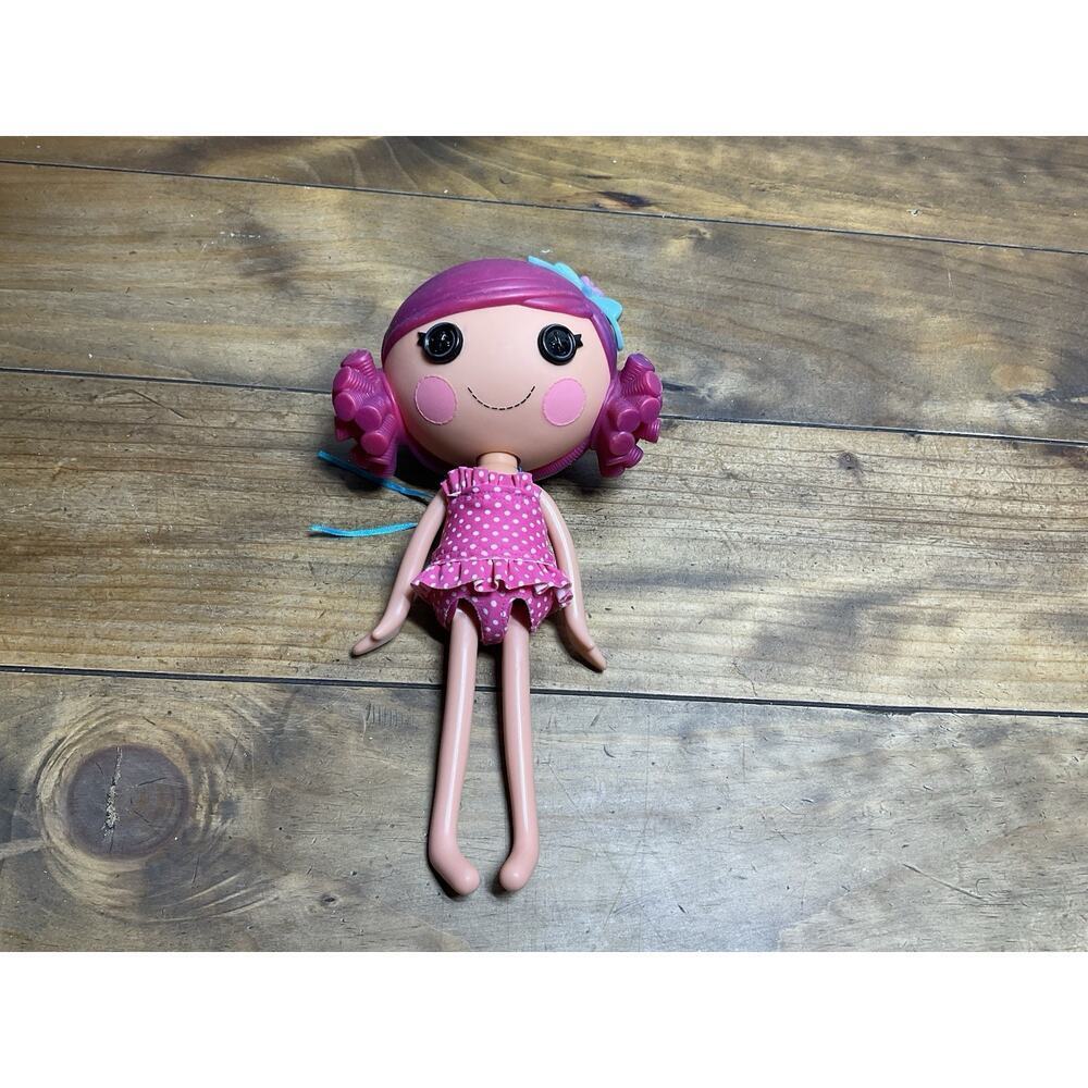 2011 Lalaloopsy Retired Doll Coral Sea Shells Mermaid 12" W/Bathing Suit
